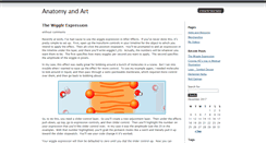 Desktop Screenshot of anatomyandart.com