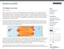 Tablet Screenshot of anatomyandart.com